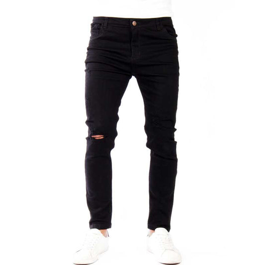 Skinny Jean | Negro con Rotos CL2221