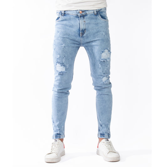 Skinny Jean | Hielo Frost con Rotos CL2228